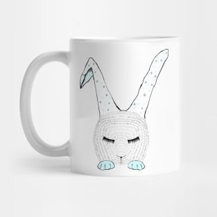 Little Blue Bunnie Mug